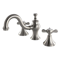 Thumbnail for Kingston Brass KC7168BEX 8 in. Widespread Bathroom Faucet, Brushed Nickel - BNGBath