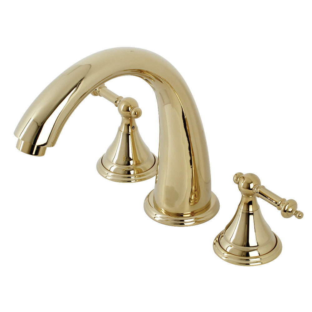 Kingston Brass KS5362TL Royale Roman Tub Faucet, Polished Brass - BNGBath