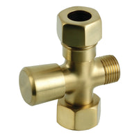 Thumbnail for Kingston Brass ABT1060-7 Vintage Shower Diverter, Brushed Brass - BNGBath