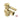 Fauceture CC43202DL 1/2" Sweat x 3/8" OD Comp Angle Stop Valve, Polished Brass - BNGBath