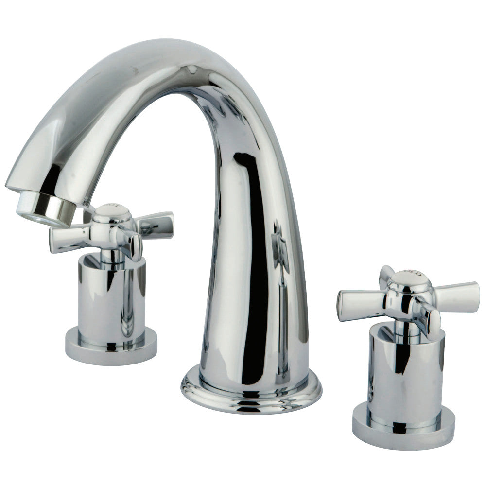 Kingston Brass KS2361ZX Millennium Roman Tub Faucet, Polished Chrome - BNGBath