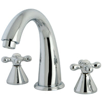 Thumbnail for Kingston Brass KS2361AX Naples Roman Tub Faucet, Polished Chrome - BNGBath