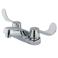 Thumbnail for Kingston Brass KB181LP 4 in. Centerset Bathroom Faucet, Polished Chrome - BNGBath
