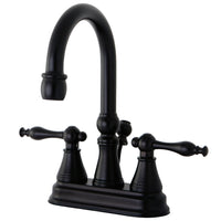 Thumbnail for Kingston Brass KS2615NL 4 in. Centerset Bathroom Faucet, Oil Rubbed Bronze - BNGBath