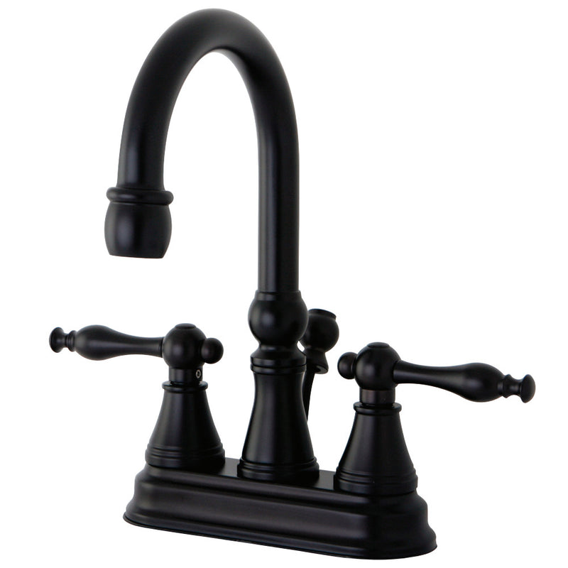 Kingston Brass KS2615NL 4 in. Centerset Bathroom Faucet, Oil Rubbed Bronze - BNGBath