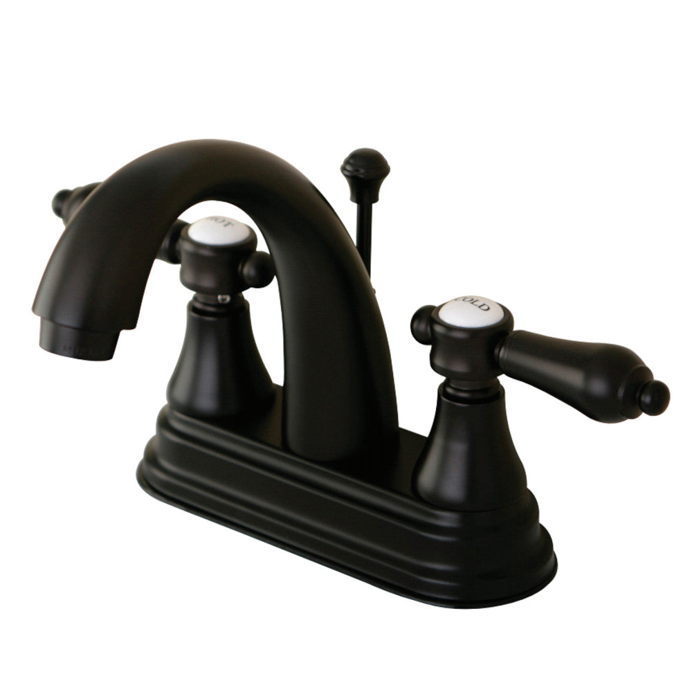 Kingston Brass KS7615BAL 4 in. Centerset Bathroom Faucet, Oil Rubbed Bronze - BNGBath