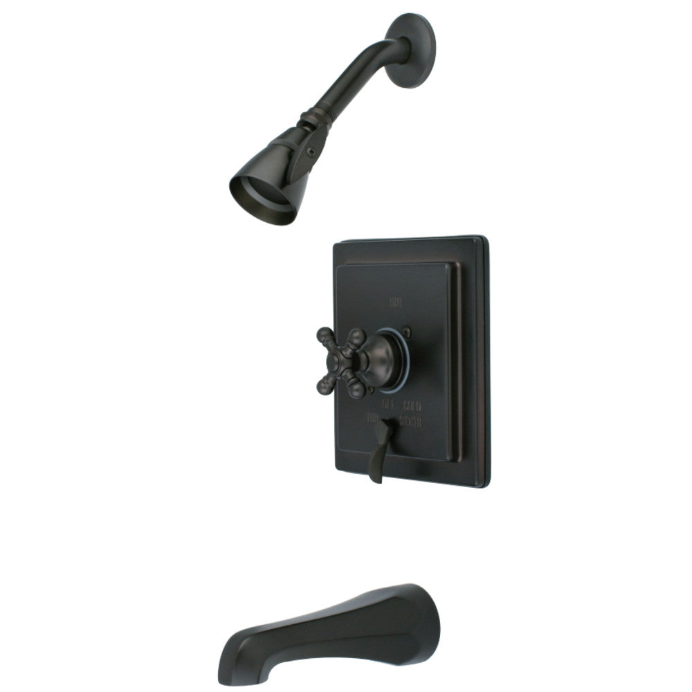 Kingston Brass KB86554BX English Vintage Tub & Shower Faucet With Diverter, Oil Rubbed Bronze - BNGBath