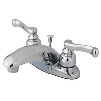 Thumbnail for Kingston Brass GKB8621FL 4 in. Centerset Bathroom Faucet, Polished Chrome - BNGBath