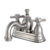 Thumbnail for Kingston Brass KS7108BEX 4 in. Centerset Bathroom Faucet, Brushed Nickel - BNGBath