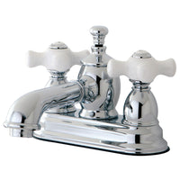 Thumbnail for Kingston Brass KS7001PX 4 in. Centerset Bathroom Faucet, Polished Chrome - BNGBath