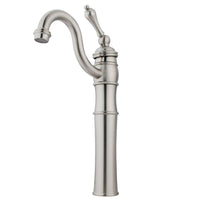 Thumbnail for Kingston Brass KB3428AL Vessel Sink Faucet, Brushed Nickel - BNGBath