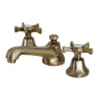 Thumbnail for Kingston Brass KS4463NX Hamilton Widespread Bathroom Faucet with Brass Pop-Up, Antique Brass - BNGBath