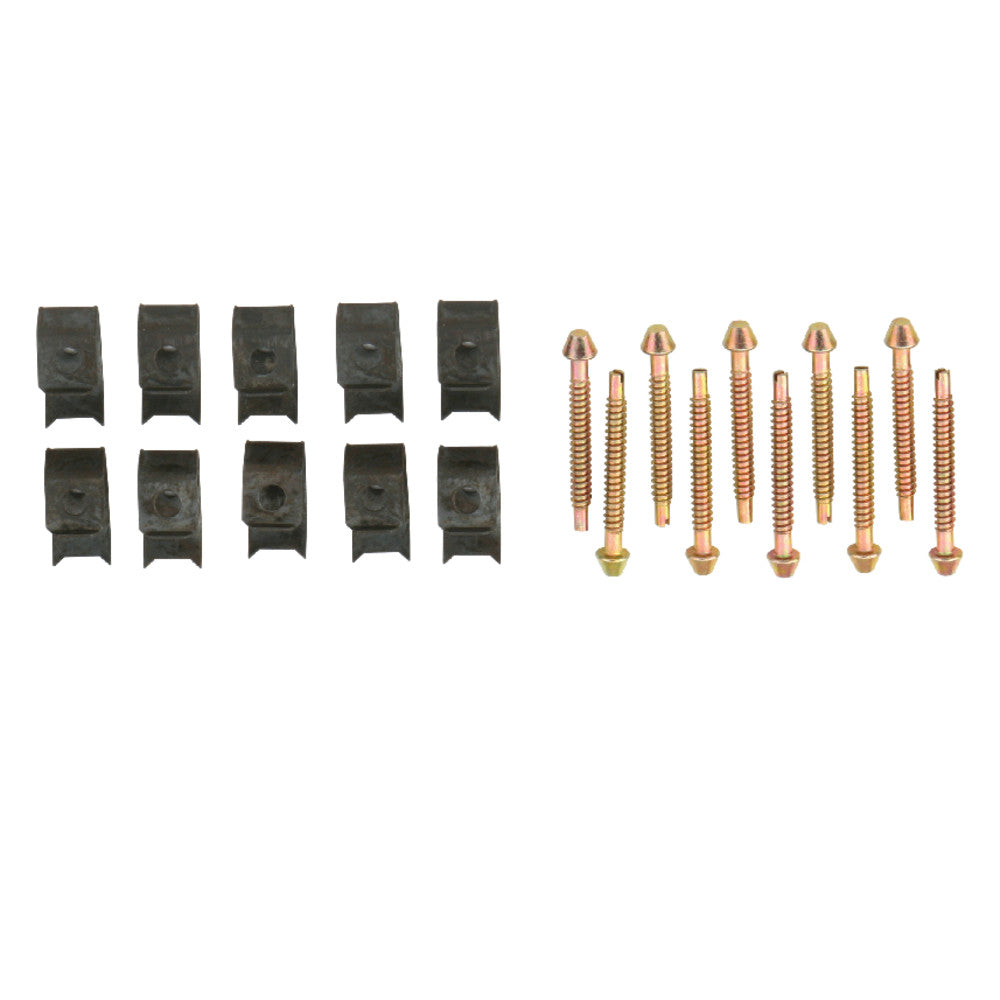 Kingston Brass KSHDWR10 Surface Mount Clip 10 Clips Pack - BNGBath