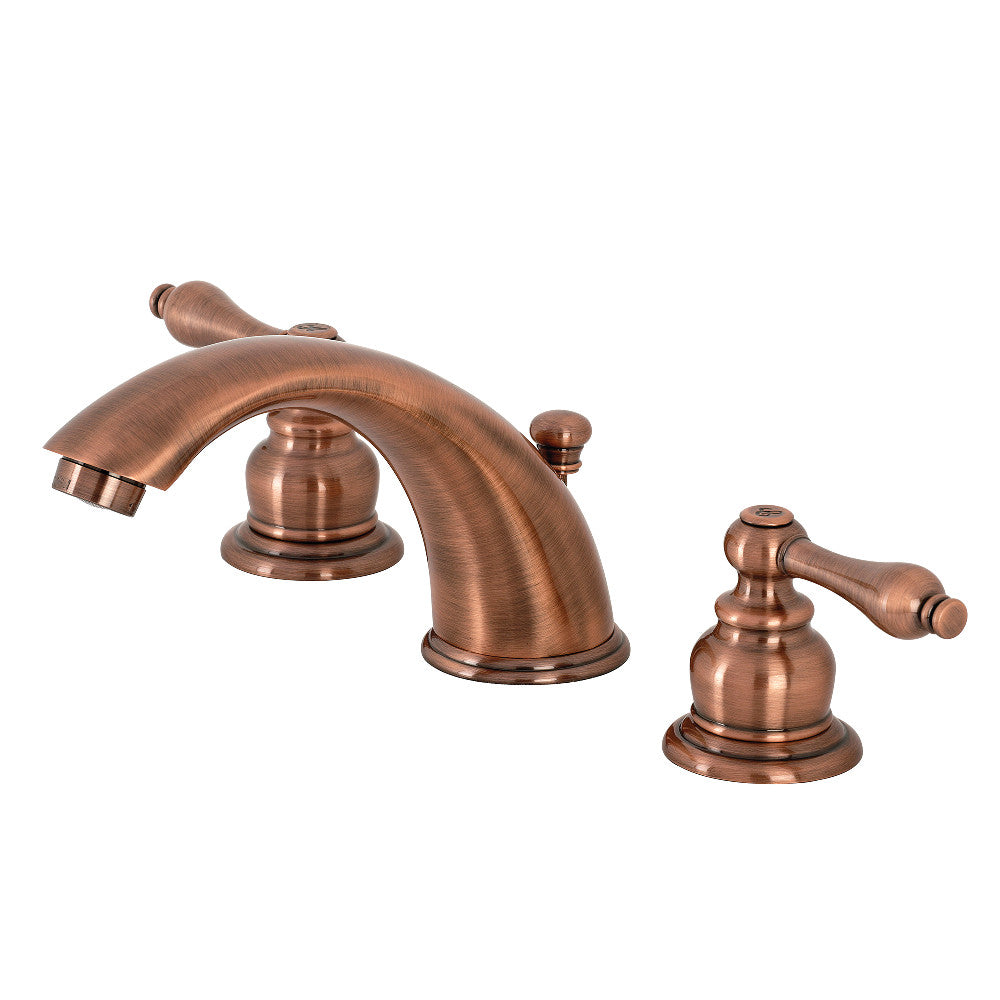 Kingston Brass KB976AL Victorian Widespread Bathroom Faucet, Antique Copper - BNGBath