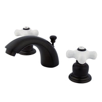 Thumbnail for Kingston Brass KB955PX Victorian Mini-Widespread Bathroom Faucet, Oil Rubbed Bronze - BNGBath