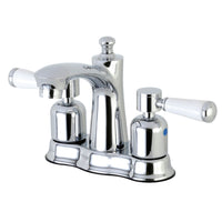 Thumbnail for Kingston Brass FB7611DPL 4 in. Centerset Bathroom Faucet, Polished Chrome - BNGBath