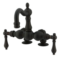Thumbnail for Kingston Brass CC1091T5 Vintage 3-3/8-Inch Deck Mount Tub Faucet, Oil Rubbed Bronze - BNGBath