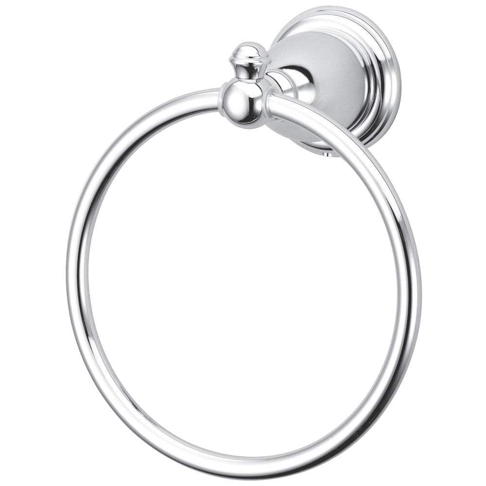 Kingston Brass BA7974C English Vintage Towel Ring, Polished Chrome - BNGBath