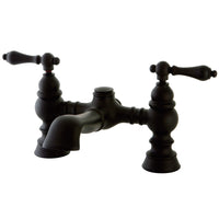 Thumbnail for Kingston Brass CC1131T5 Heritage 7-Inch Deck Mount Tub Faucet, Oil Rubbed Bronze - BNGBath