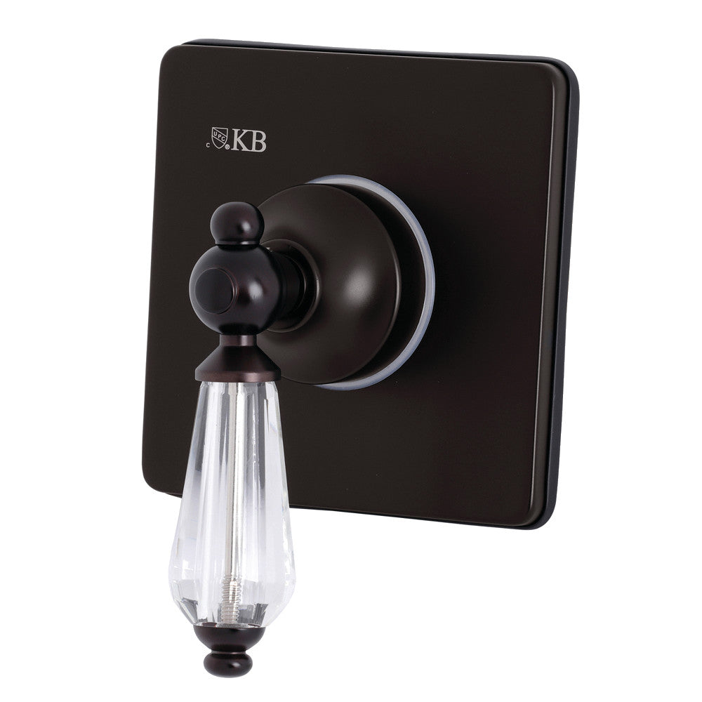 Kingston Brass KS3045WLL 3-Way Diverter Valve with Trim Kit, Oil Rubbed Bronze - BNGBath