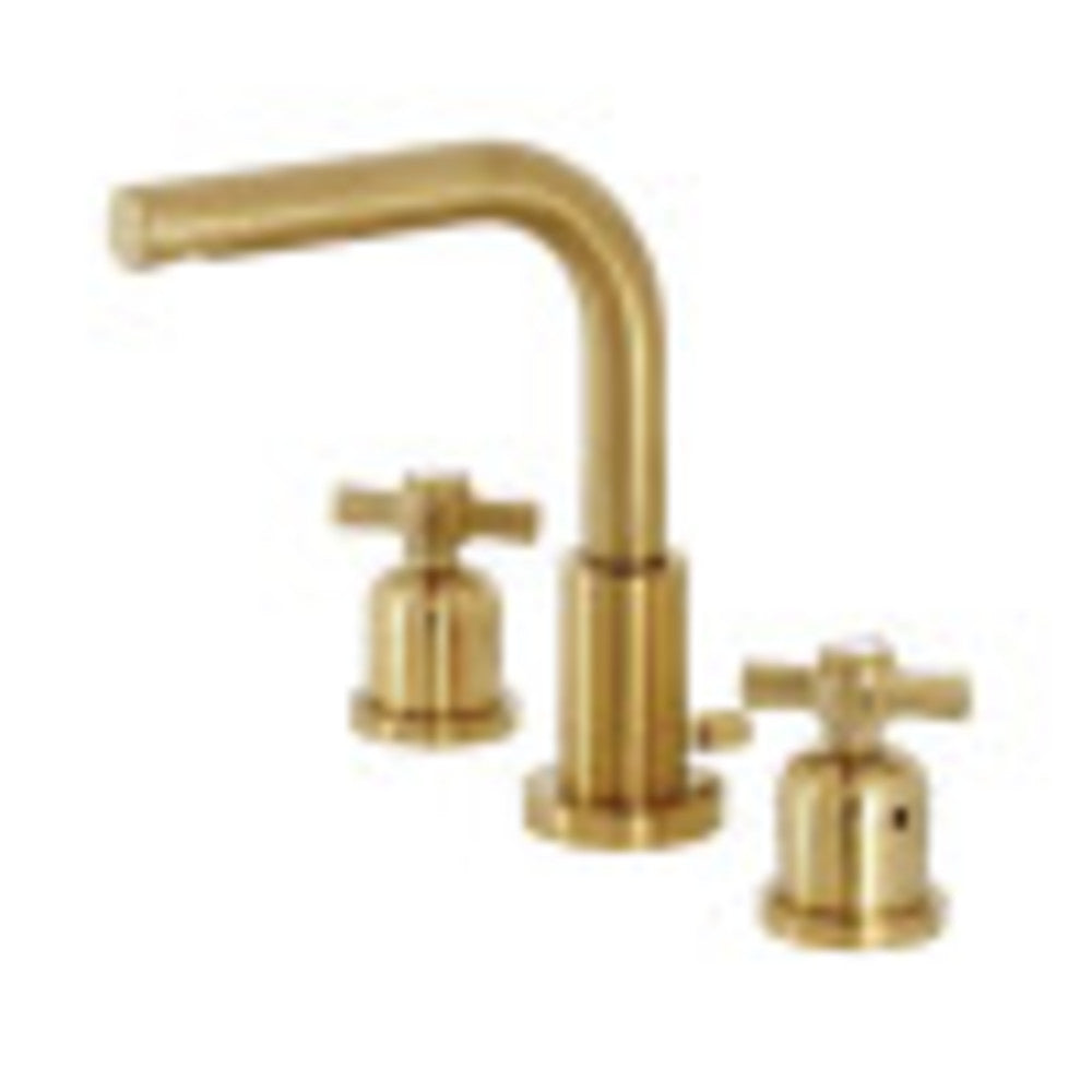 Fauceture FSC8953ZX 8 in. Widespread Bathroom Faucet, Brushed Brass - BNGBath