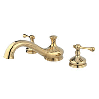 Thumbnail for Kingston Brass KS3332BL Vintage Roman Tub Faucet, Polished Brass - BNGBath