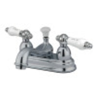 Thumbnail for Kingston Brass CC14L1 4 in. Centerset Bathroom Faucet, Polished Chrome - BNGBath