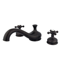 Thumbnail for Kingston Brass KS3335BX Vintage Roman Tub Faucet, Oil Rubbed Bronze - BNGBath