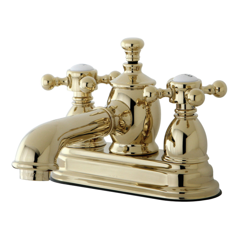 Kingston Brass KS7002BX 4 in. Centerset Bathroom Faucet, Polished Brass - BNGBath
