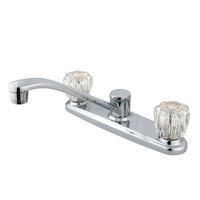 Thumbnail for Kingston Brass GKB111 Americana Centerset Kitchen Faucet, Polished Chrome - BNGBath