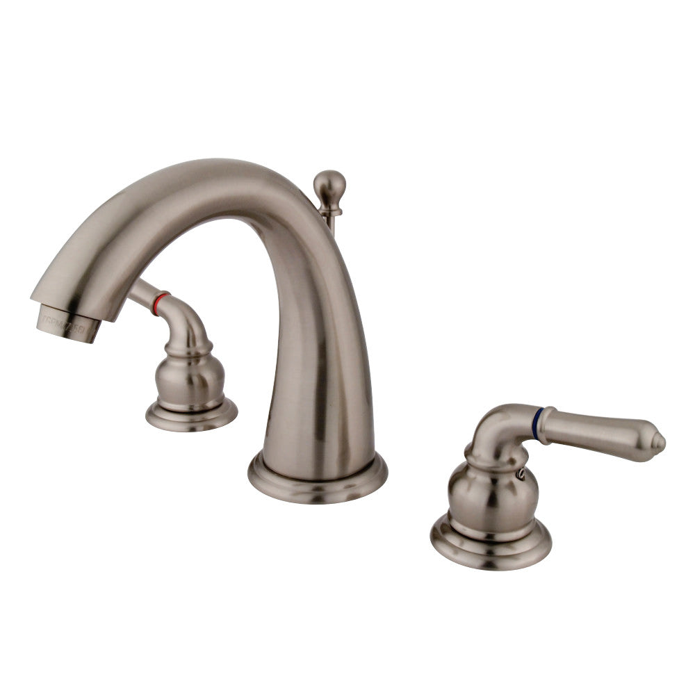 Kingston Brass KS2968 8 in. Widespread Bathroom Faucet, Brushed Nickel - BNGBath