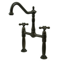 Thumbnail for Kingston Brass KS1075AX Vessel Sink Faucet, Oil Rubbed Bronze - BNGBath