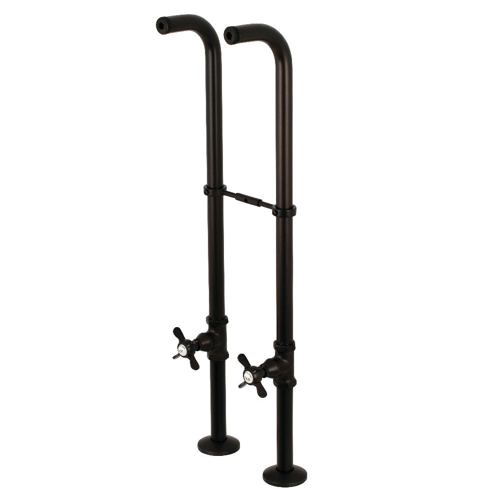Kingston Brass CC266S5BEX Freestanding Supply Line Package, Oil Rubbed Bronze - BNGBath