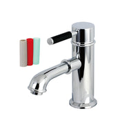 Thumbnail for Kingston Brass KS7411DKL Kaiser Single-Handle Bathroom Faucet, Polished Chrome - BNGBath