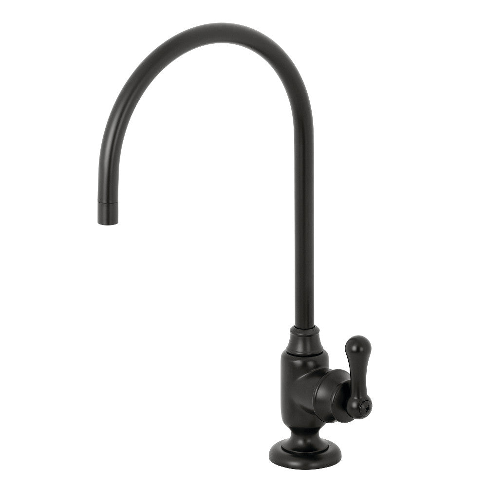 Kingston Brass KS5190AL Royale Single-Handle Water Filtration Faucet, Matte Black - BNGBath
