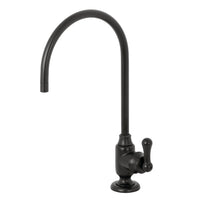 Thumbnail for Kingston Brass KS5190AL Royale Single-Handle Water Filtration Faucet, Matte Black - BNGBath