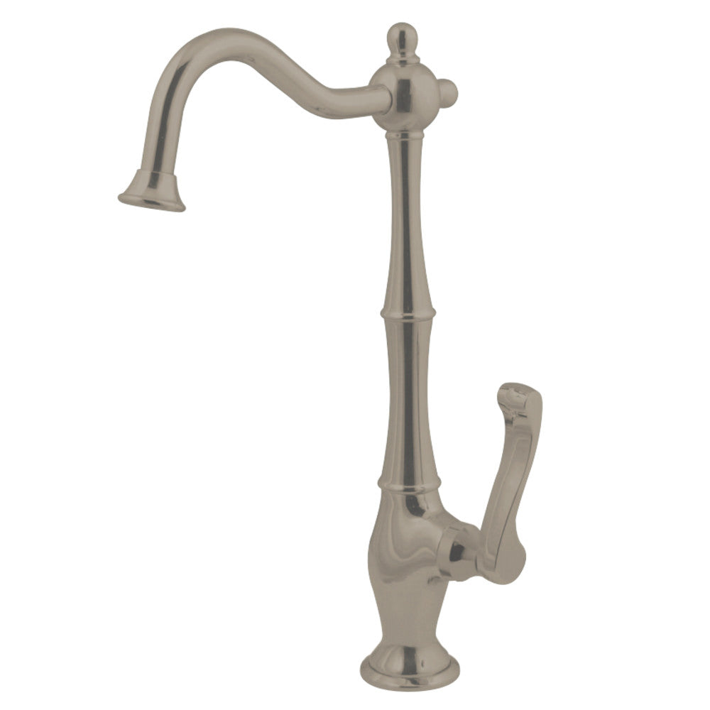 Kingston Brass KS1198FL Royale Cold Water Filtration Faucet, Brushed Nickel - BNGBath
