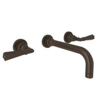 Thumbnail for ROHL San Giovanni Wall Mount Widespread Bathroom Faucet - BNGBath