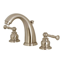 Thumbnail for Kingston Brass KB988NL Widespread Bathroom Faucet, Brushed Nickel - BNGBath