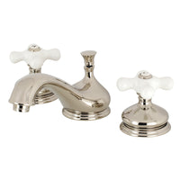 Thumbnail for Kingston Brass KS1166PX 8 in. Widespread Bathroom Faucet, Polished Nickel - BNGBath