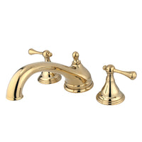 Thumbnail for Kingston Brass KS5532BL Vintage Roman Tub Faucet, Polished Brass - BNGBath