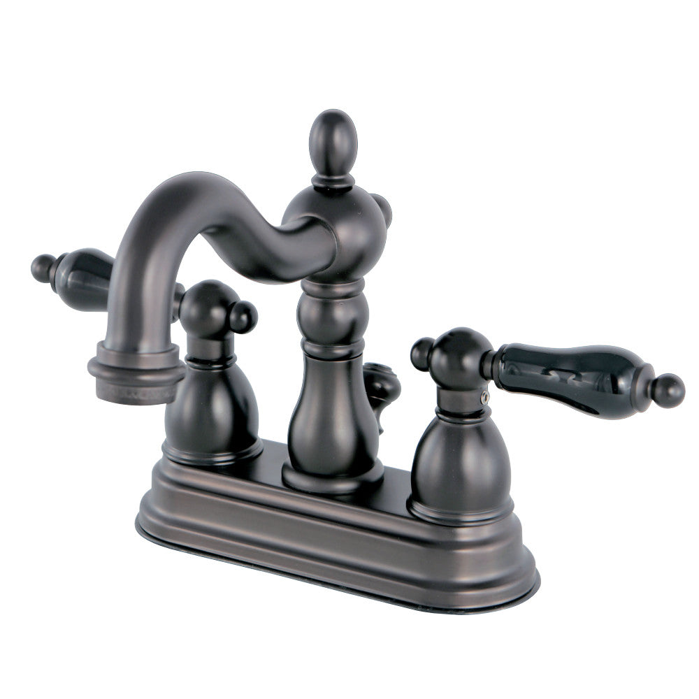 Kingston Brass KS1605PKL 4 in. Centerset Bathroom Faucet, Oil Rubbed Bronze - BNGBath