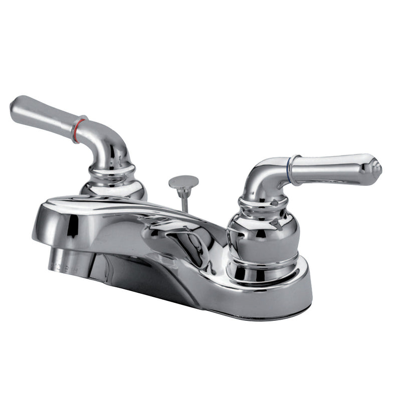 Kingston Brass KB251B 4 in. Centerset Bathroom Faucet, Polished Chrome - BNGBath