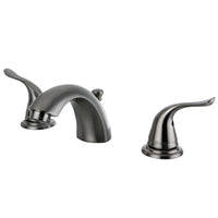 Thumbnail for Kingston Brass KB2958YL Mini-Widespread Bathroom Faucet, Brushed Nickel - BNGBath