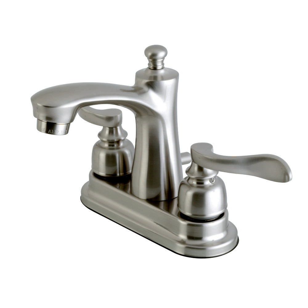 Kingston Brass FB7628NFL 4 in. Centerset Bathroom Faucet, Brushed Nickel - BNGBath