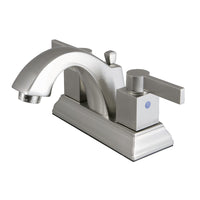 Thumbnail for Fauceture FSC4648NQL 4 in. Centerset Bathroom Faucet, Brushed Nickel - BNGBath