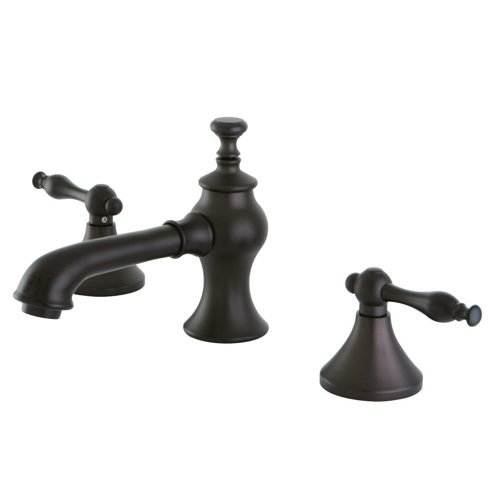 Kingston Brass KC7065NL 8 in. Widespread Bathroom Faucet, Oil Rubbed Bronze - BNGBath