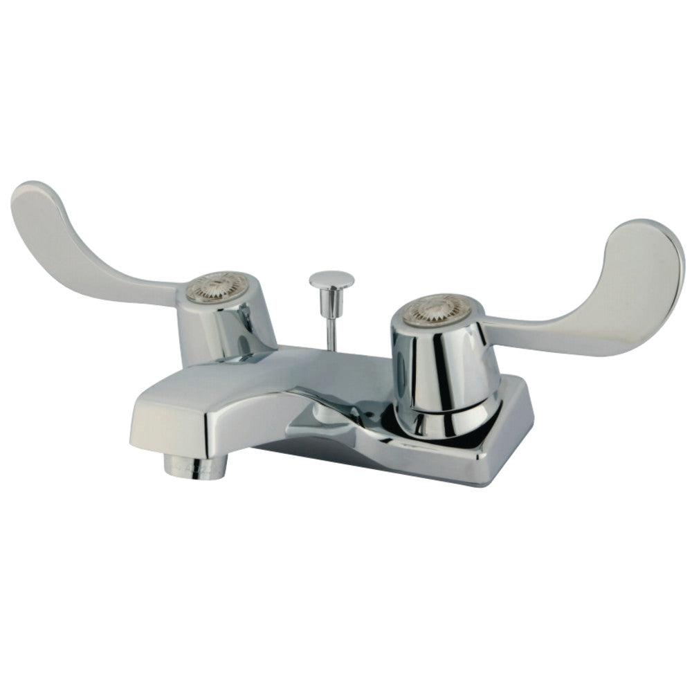 Kingston Brass GKB191 4 in. Centerset Bathroom Faucet, Polished Chrome - BNGBath