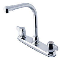 Thumbnail for Kingston Brass GKB741 Magellan Centerset Kitchen Faucet, Polished Chrome - BNGBath