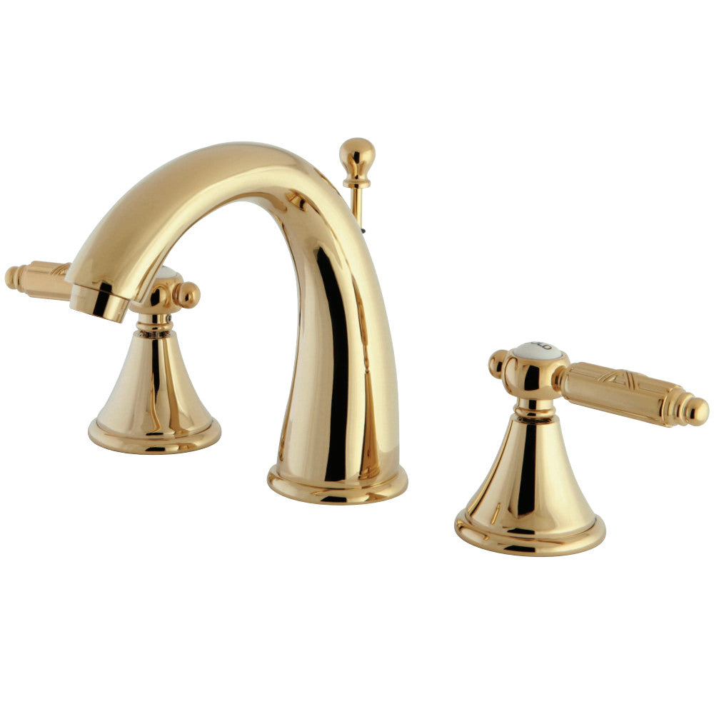 Fauceture FS7982GL 8 in. Widespread Bathroom Faucet, Polished Brass - BNGBath